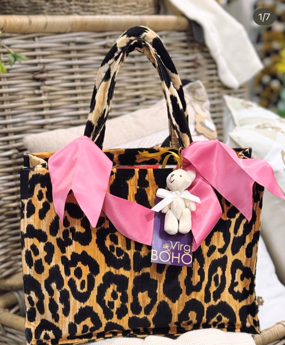 Totebag Leopard